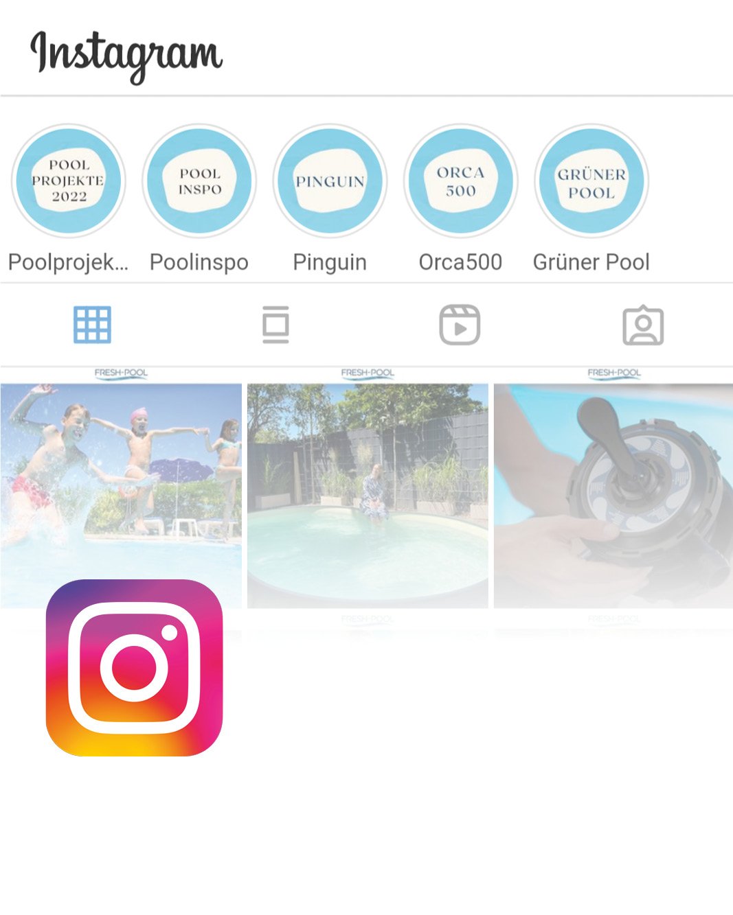 Link Fresh-Pool Instagram